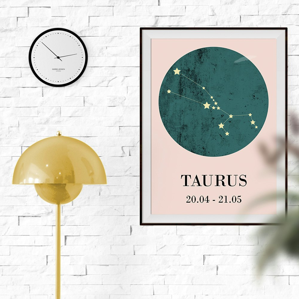 Taurus Art Print I | Free Shipping | Fy